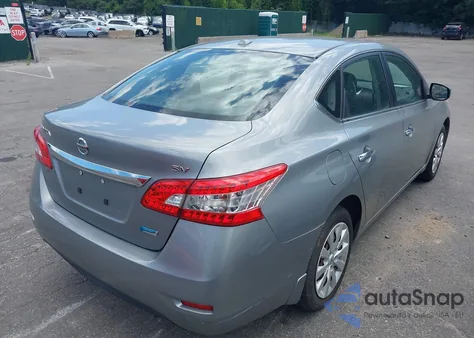 2014 Nissan Sentra Sv из США, поврежденный, VIN 3N1AB7AP8EY282942